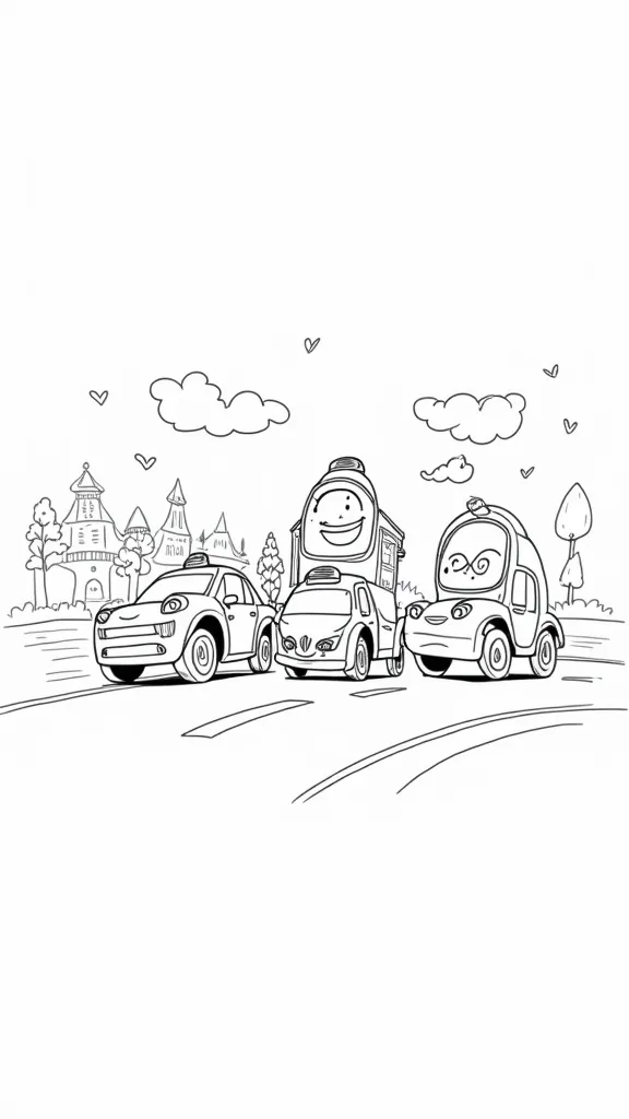 robocar poli coloring pages